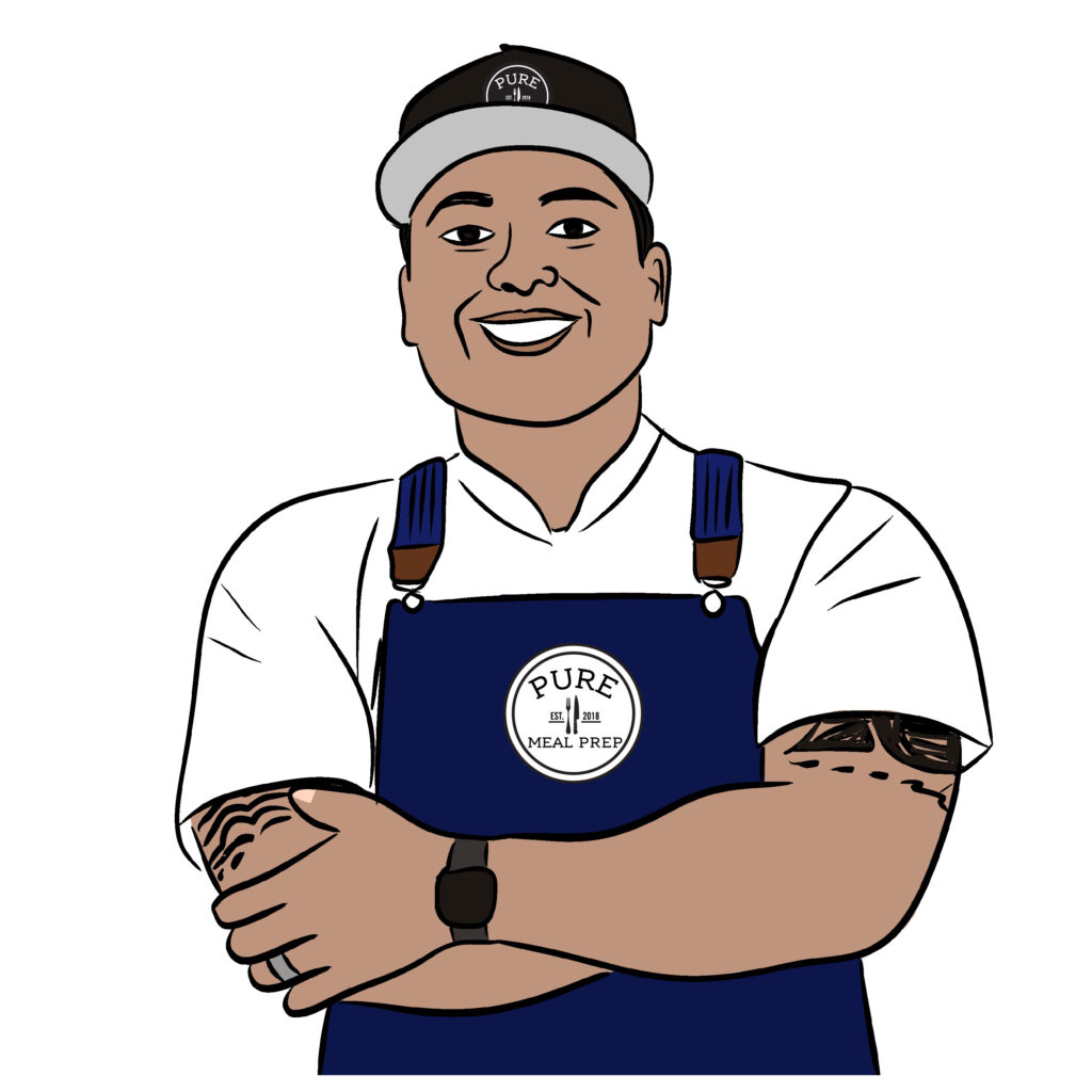 Picture of a chef from Pure Meal Prep San Diego